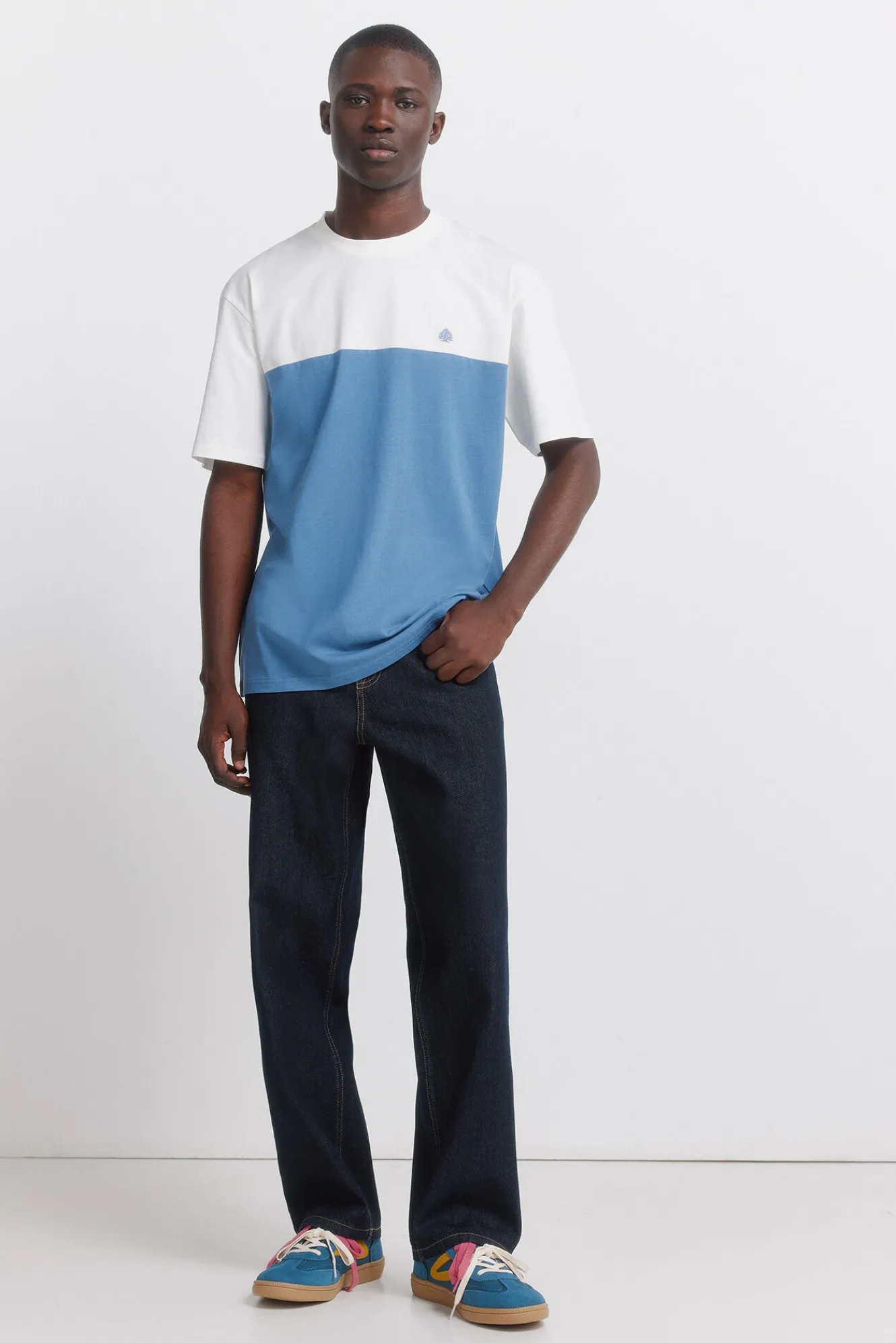 Springfield Camiseta bloque color^Hombre Camisetas