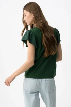 Tiffosi Camiseta casual manga corta^Mujer Camisetas