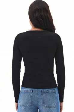 Oxxo Camiseta con botones^Mujer Basic Bar