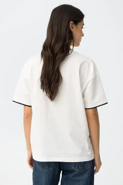 Tiffosi Camiseta con rayas^Mujer Camisetas