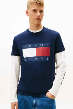Tommy Jeans Camiseta de corte regular^Hombre Camisetas