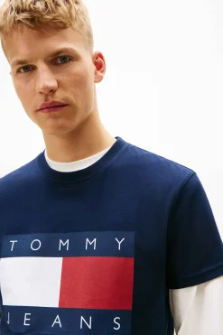 Tommy Jeans Camiseta de corte regular^Hombre Camisetas