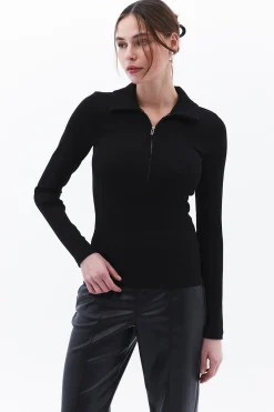 Oxxo Camiseta de cuello polo^Mujer Basic Bar