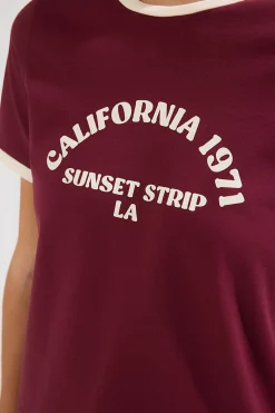 Trendyol Camiseta de manga corta^Mujer Camisetas