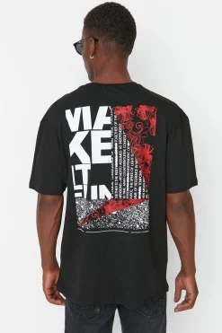 Trendyol Camiseta de manga corta^Hombre Camisetas