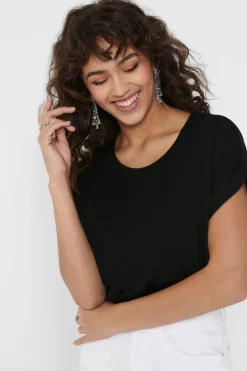 Only Camiseta de manga corta^Mujer Camisetas|Basic Bar