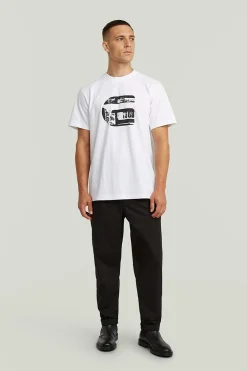 G-STAR Camiseta de manga corta con logo^Hombre Camisetas