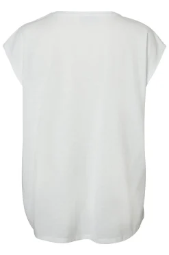 Noisy May Camiseta de manga corta con cuello redondo^Mujer Camisetas|Basic Bar