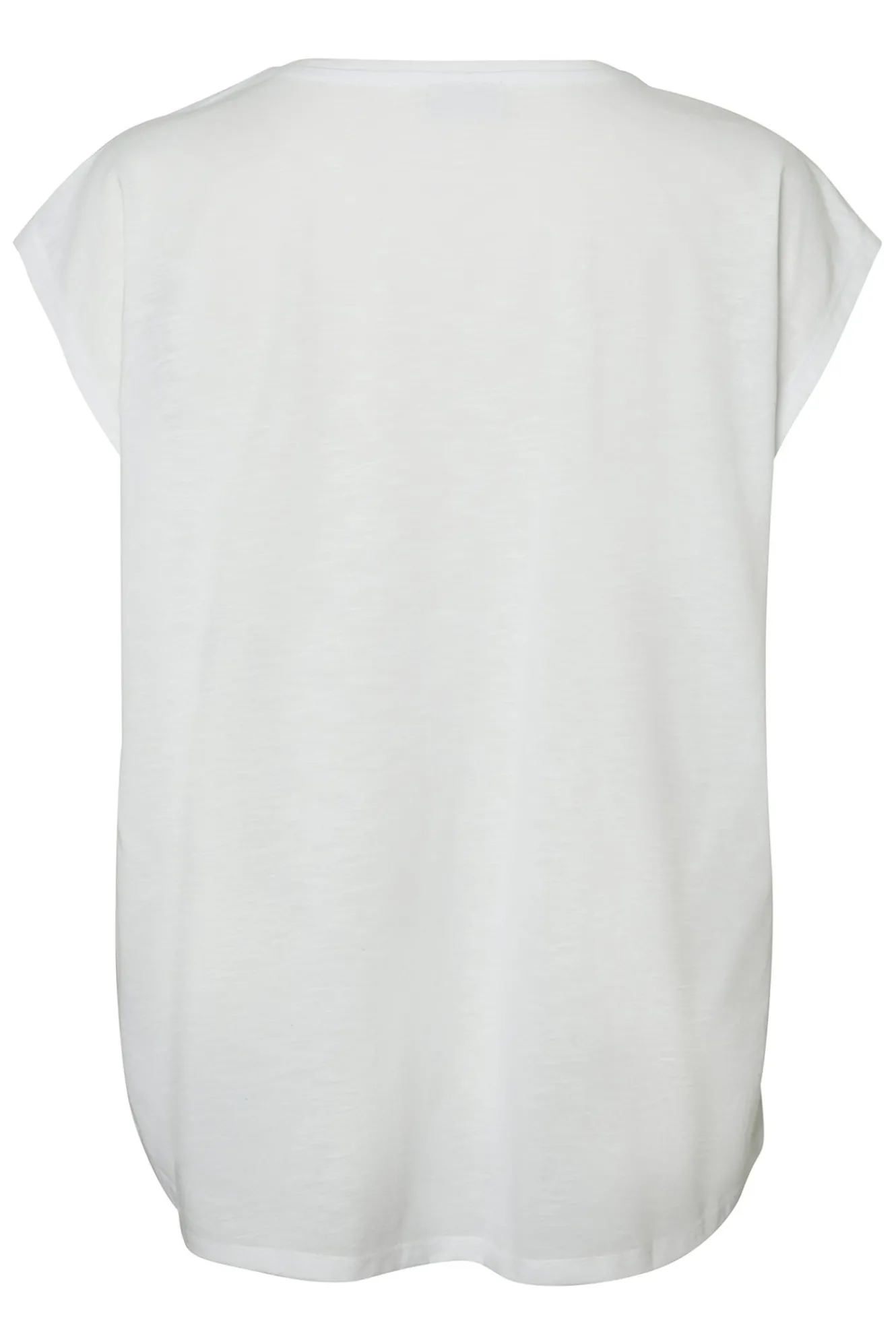 Noisy May Camiseta de manga corta con cuello redondo^Mujer Camisetas|Basic Bar