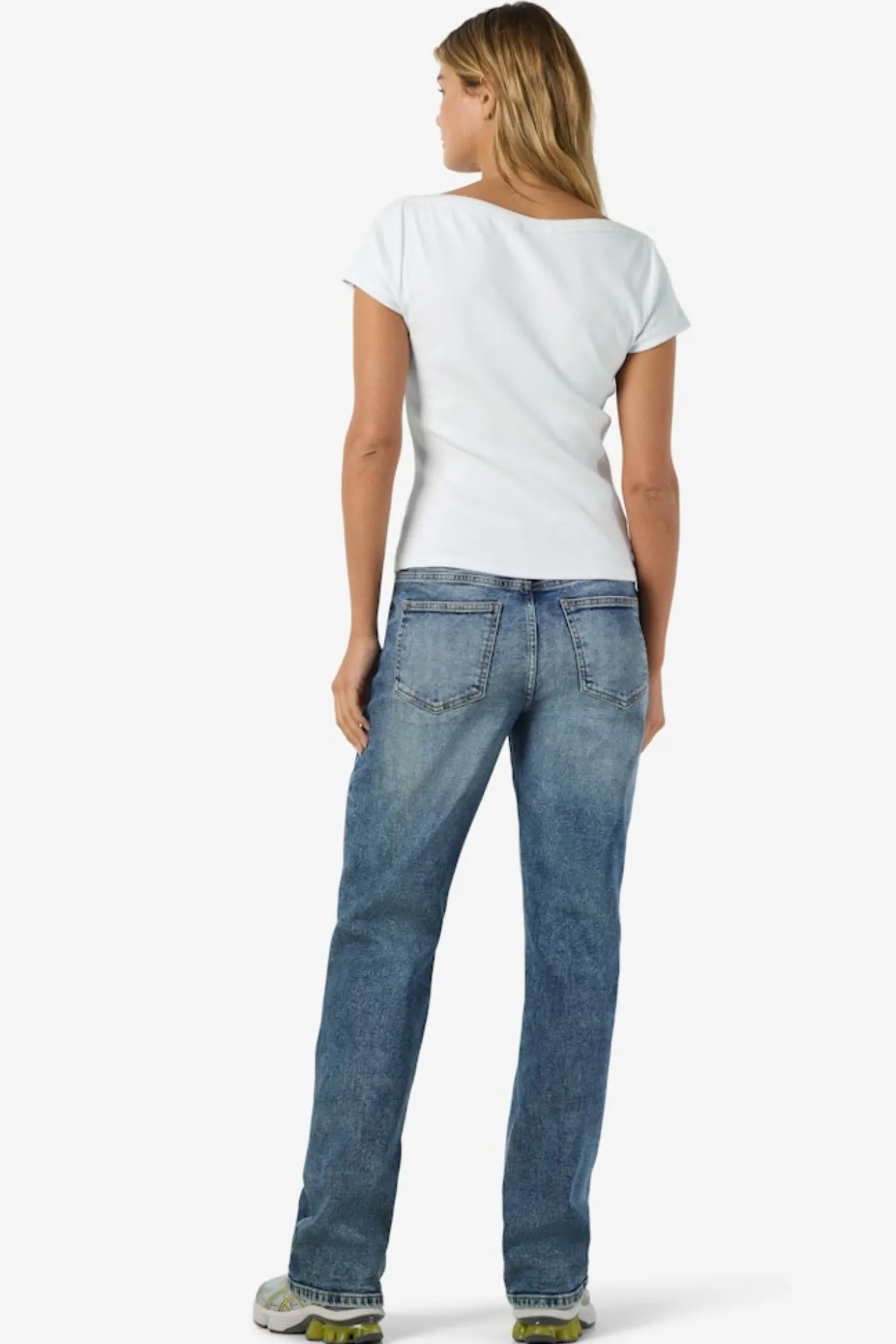 Noisy May Camiseta de manga corta con cuello barco^Mujer Camisetas