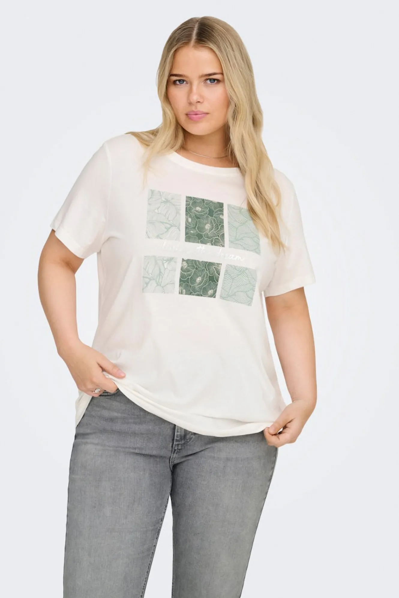 Only Carmakoma Camiseta de manga corta talla grande^Mujer Camisetas