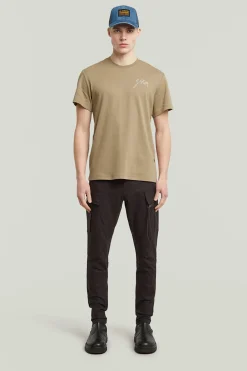 G-STAR Camiseta de manga corta y corte recto^Hombre Camisetas