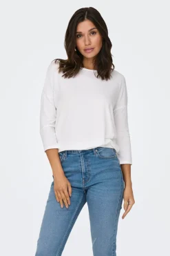 Only Camiseta de manga francesa^Mujer Camisas Y Blusas|Basic Bar