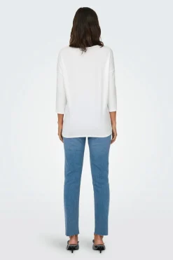 Only Camiseta de manga francesa^Mujer Camisas Y Blusas|Basic Bar