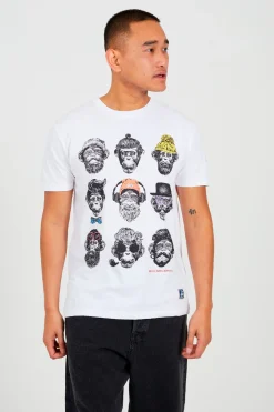 Brave Soul Camiseta de monos manga corta^Hombre Camisetas