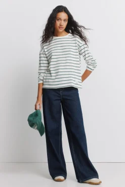 Springfield Camiseta de rayas^Mujer Camisetas