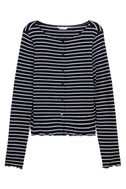 Springfield Camiseta de rayas con botenes^Mujer Camisetas