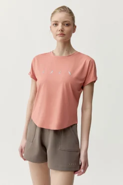 Born Living Yoga Camiseta deportiva Azami coral^Mujer Deporte