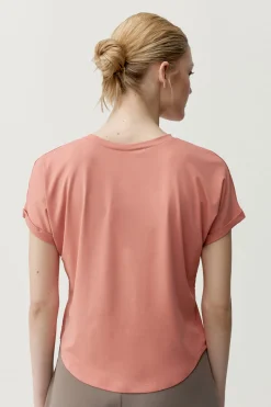 Born Living Yoga Camiseta deportiva Azami coral^Mujer Deporte