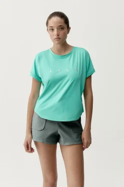 Born Living Yoga Camiseta deportiva Azami verde^Mujer Deporte