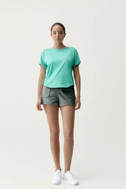 Born Living Yoga Camiseta deportiva Azami verde^Mujer Deporte