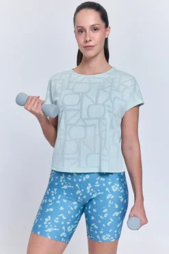 Only Play Camiseta deportiva mesh manca corta^Mujer Deporte