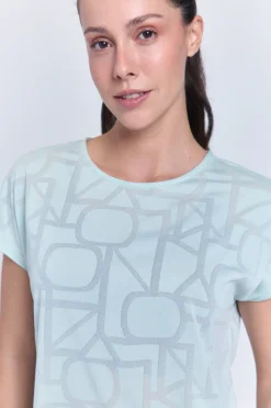 Only Play Camiseta deportiva mesh manca corta^Mujer Deporte