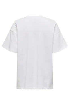 Only Camiseta dibujo frontal^Mujer Camisetas