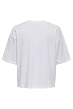 Only Camiseta dibujo frontal^Mujer Camisetas