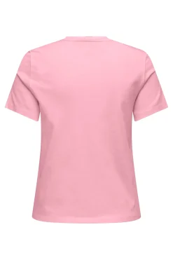 Only Camiseta dibujo frontal^Mujer Camisetas