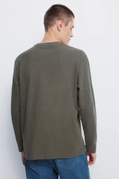 Springfield Camiseta doble tejido waffle^Hombre Camisetas