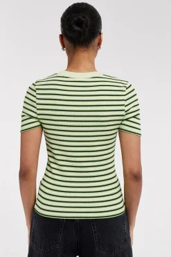 Topshop Camiseta estampada cuello redondo^Mujer Camisetas