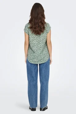 Only Camiseta estampada manga corta^Mujer Camisetas