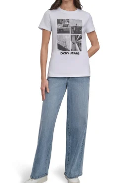 DKNY Camiseta foto^Mujer Camisetas