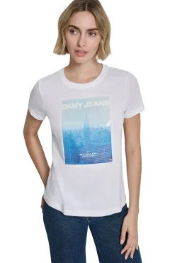DKNY Camiseta gr&aacute;fico^Mujer Camisetas