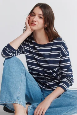 Springfield Camiseta hombro botones^Mujer Camisetas