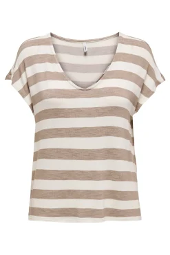 Only Camiseta ligera de rayas^Mujer Camisetas