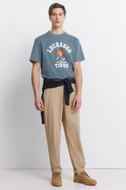 Springfield Camiseta luchador^Hombre Camisetas