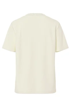 Pieces Camiseta lurex cuello^Mujer Basic Bar