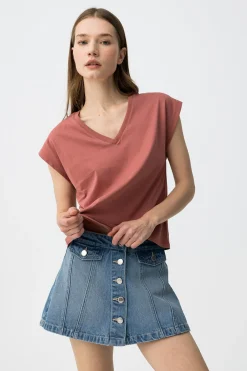 Tiffosi Camiseta manga corta^Mujer Camisetas