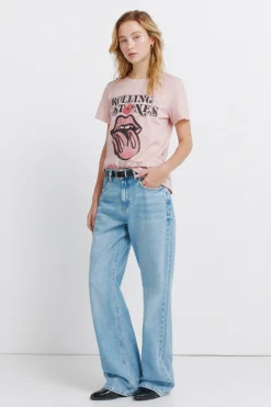 Springfield Camiseta manga corta^Mujer Camisetas