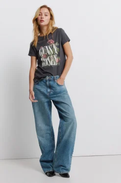 Springfield Camiseta manga corta^Mujer Camisetas