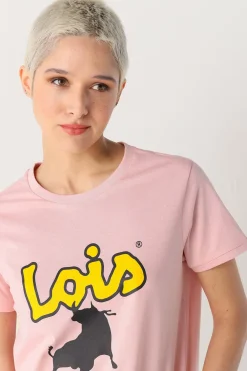 Lois Camiseta Manga Corta^Mujer Camisetas