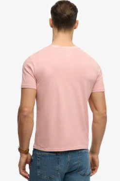 Superdry Camiseta manga corta b&aacute;sica con bolsillo^Hombre Camisetas