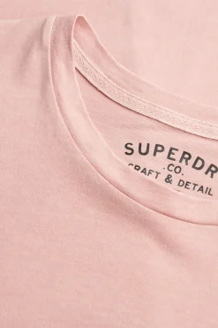 Superdry Camiseta manga corta b&aacute;sica con bolsillo^Hombre Camisetas