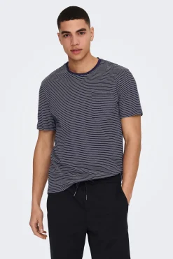 Only & Sons Camiseta manga corta bolsillo^Hombre Camisetas