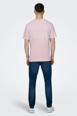 Only & Sons Camiseta manga corta bolsillo^Hombre Camisetas