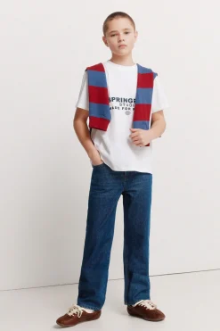 Springfield Kids Camiseta manga corta boxy ni&ntilde;o^Niños Camisetas