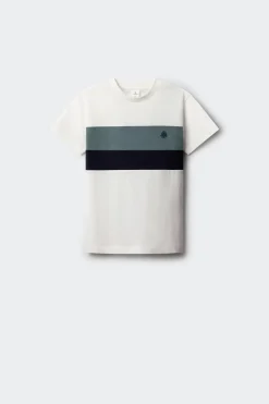 Springfield Kids Camiseta manga corta color block niño^Niños Camisetas