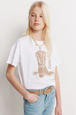 Springfield Kids Camiseta manga corta cowboy niña^Niños Camisetas